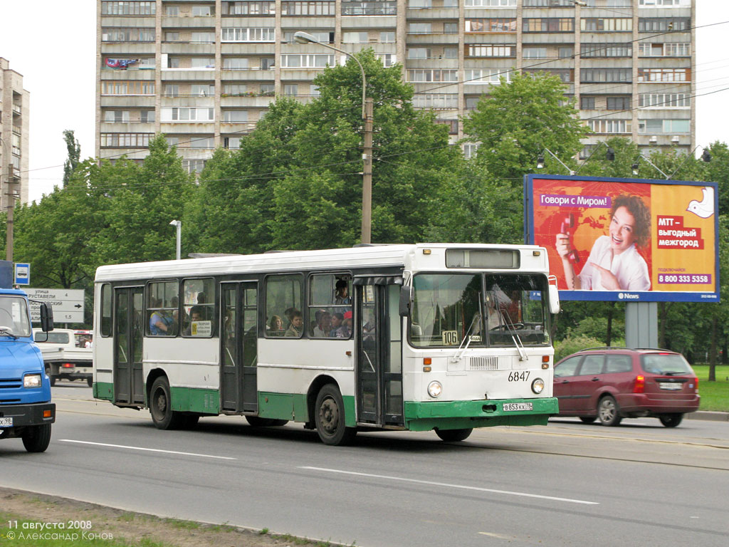 Санкт-Петербург, ЛиАЗ-5256.00 № 6847