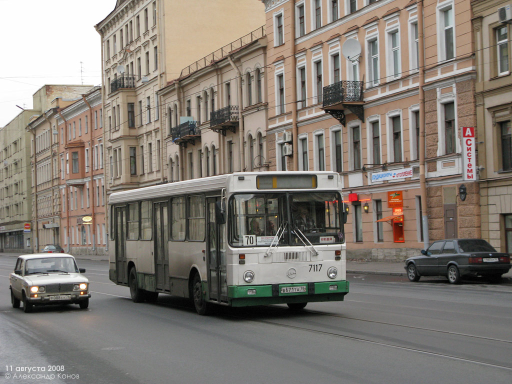 Санкт-Петербург, ЛиАЗ-5256.25 № 7117