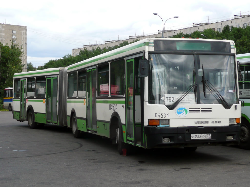 Москва, Ikarus 435.17 № 04534