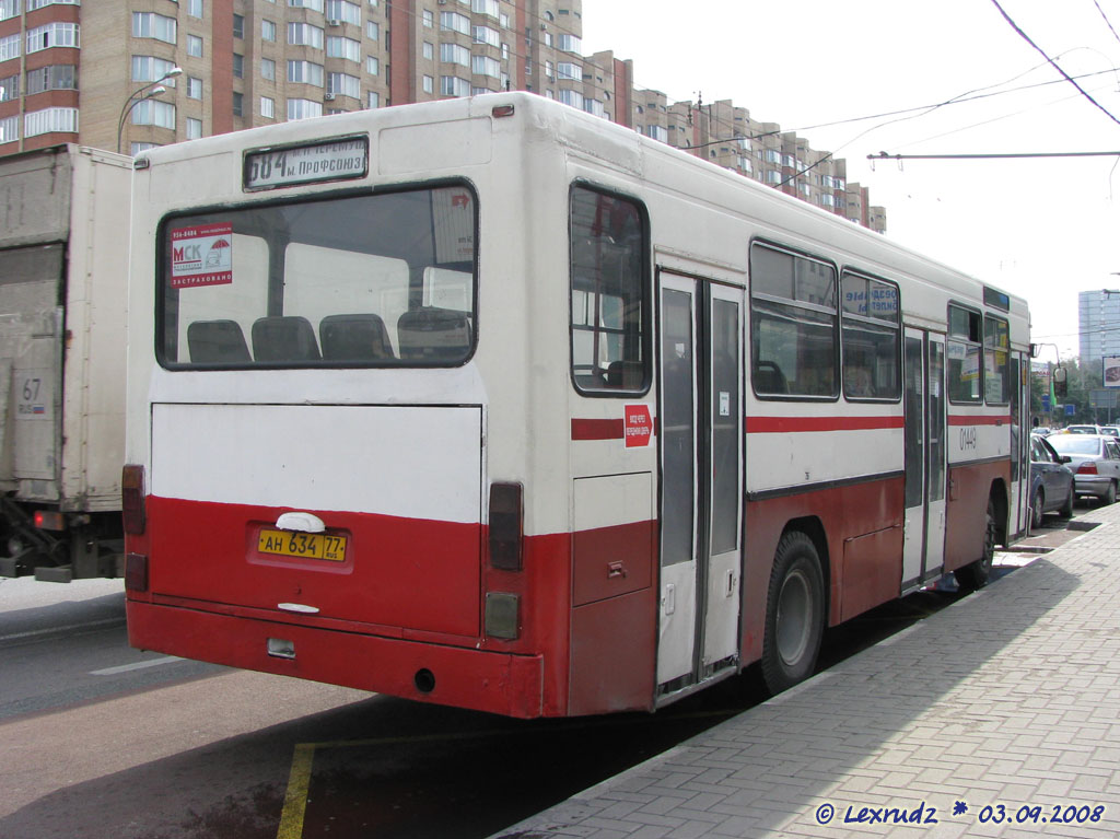 Москва, Mercedes-Benz O325 № 01449