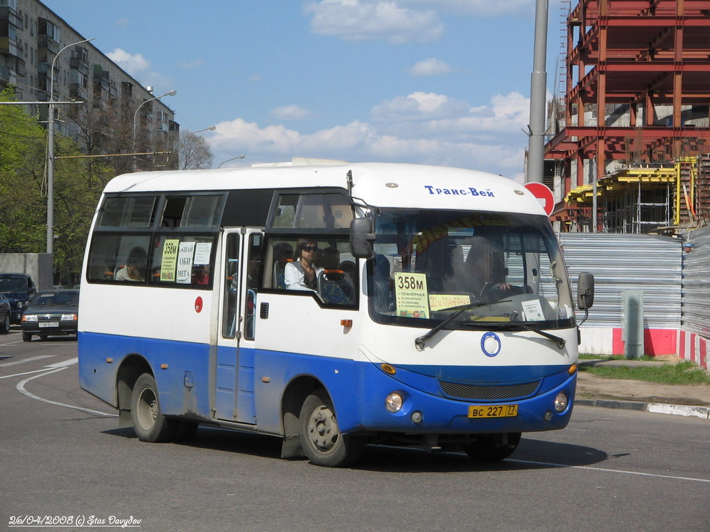 Москва, Dongfeng DFA6600 № ВС 227 77