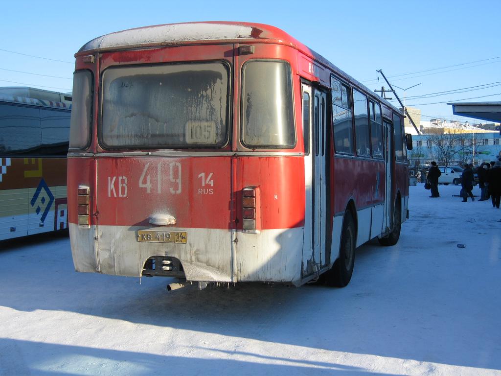 Саха (Якутия), ЛиАЗ-677М (ТоАЗ) № КВ 419 14