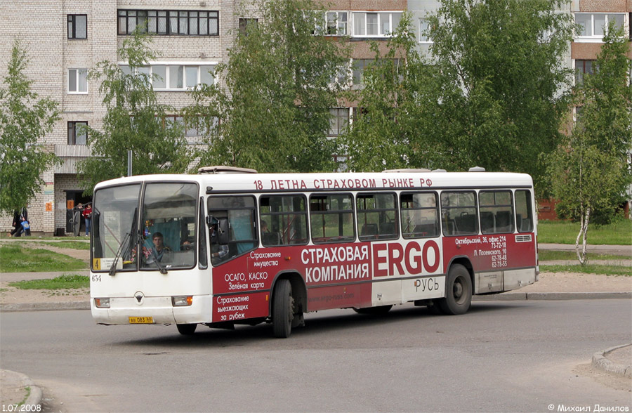 Псковская область, Mercedes-Benz O345 № 634