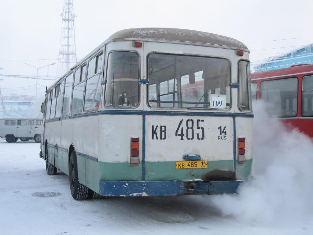 Саха (Якутия), ЛиАЗ-677М (ТоАЗ) № КВ 485 14
