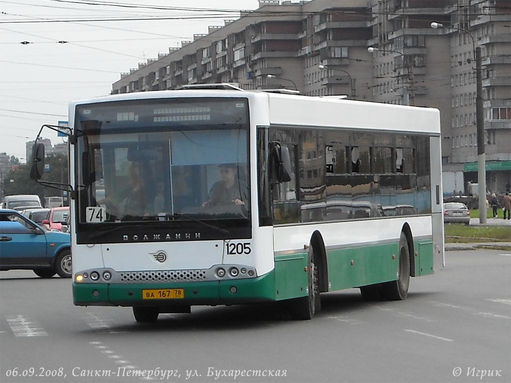 Санкт-Петербург, Волжанин-5270-20-06 "СитиРитм-12" № 1205