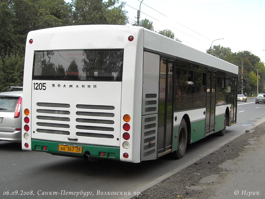 Санкт-Петербург, Волжанин-5270-20-06 "СитиРитм-12" № 1205