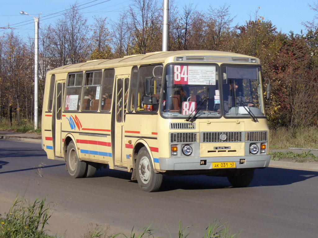 Кировская область, ПАЗ-4234 № АК 031 43