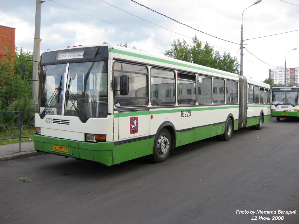 Москва, Ikarus 435.17 № 16229