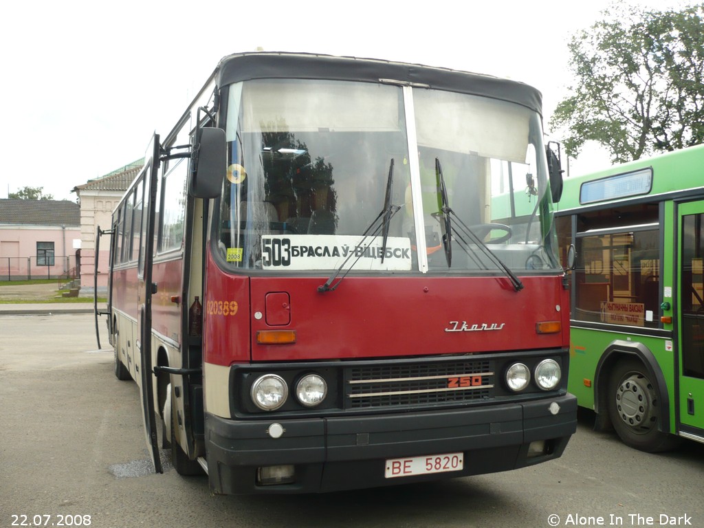 Vitebsk region, Ikarus 250.67 # 020389