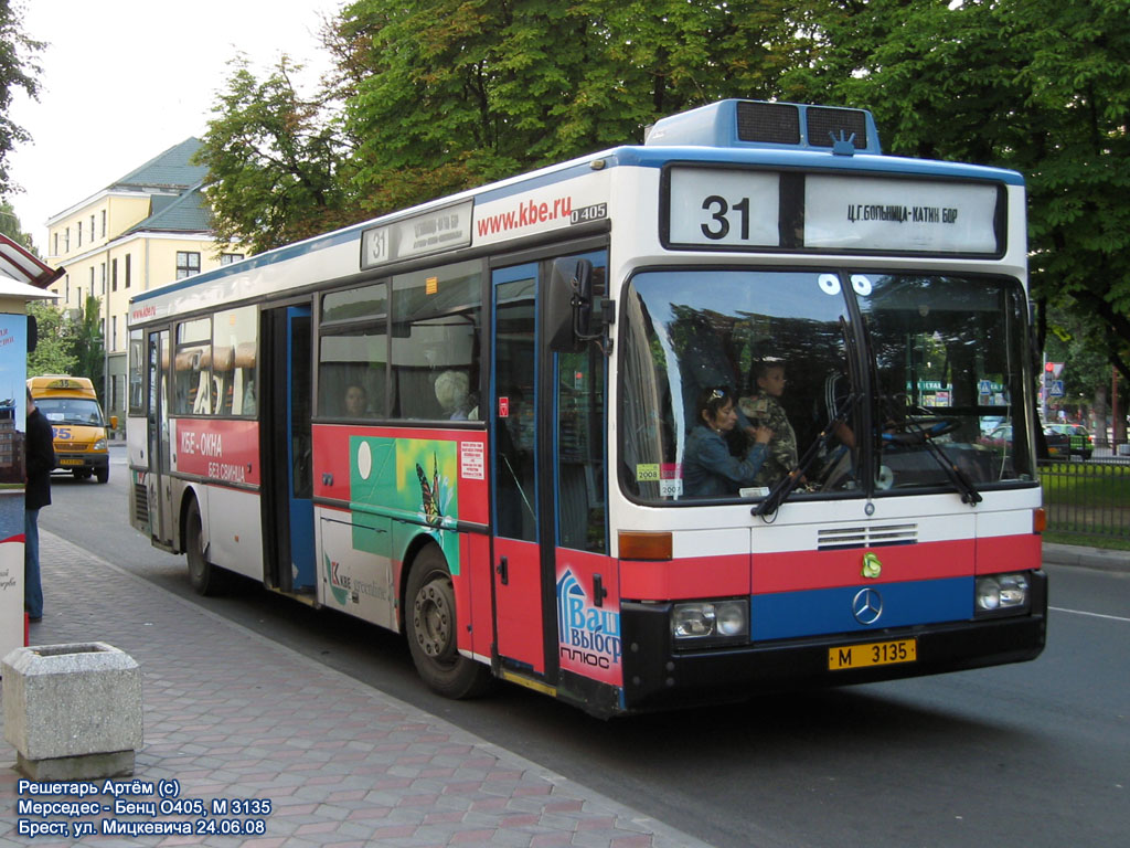 Брестская область, Mercedes-Benz O405 № 04