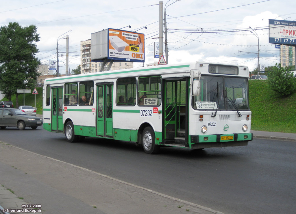 Москва, ЛиАЗ-5256.25 № 07232