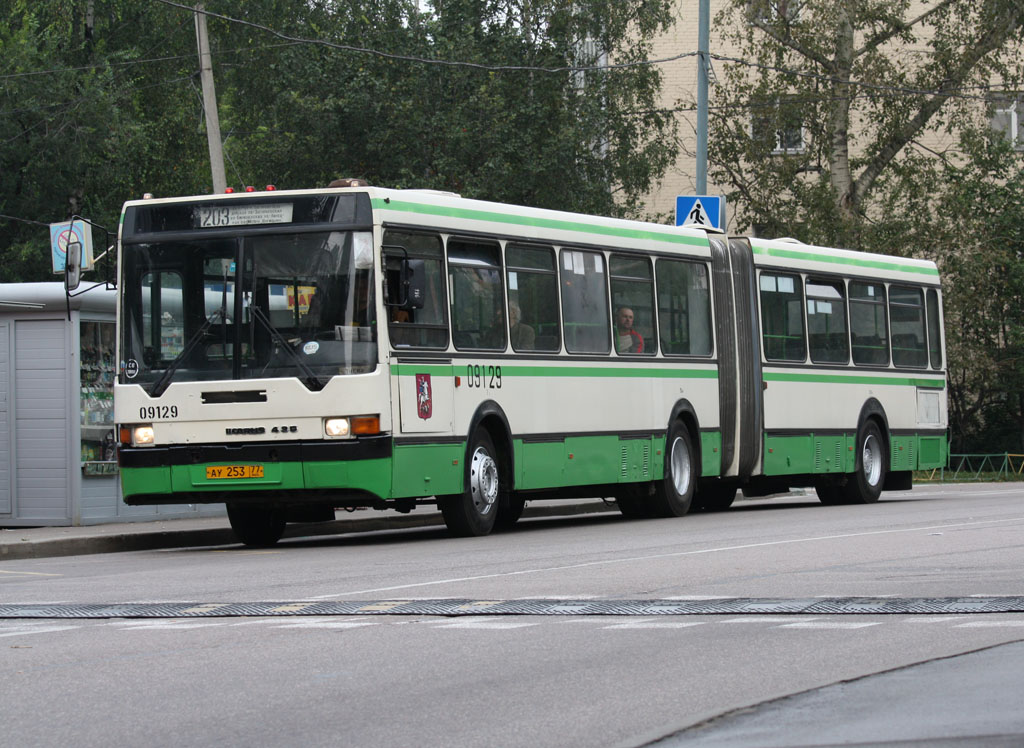 Москва, Ikarus 435.17 № 09129