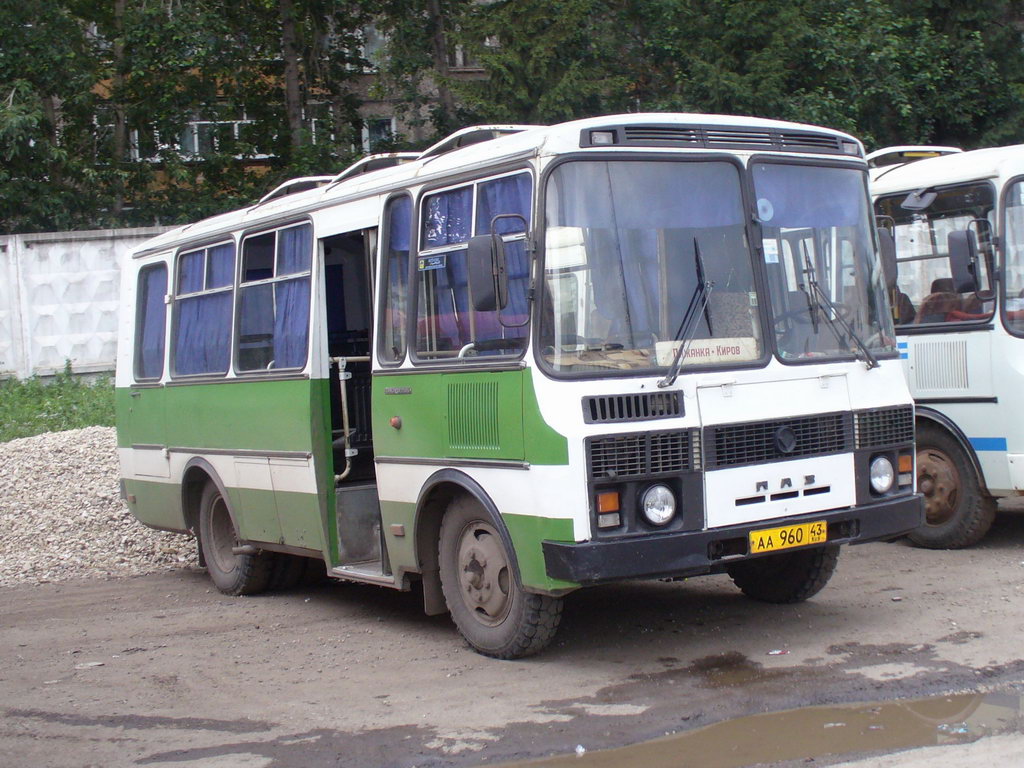 Кировская область, ПАЗ-3205 (00) № АА 960 43