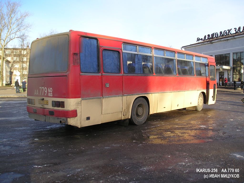 Pskovská oblast, Ikarus 256 č. АА 779 60