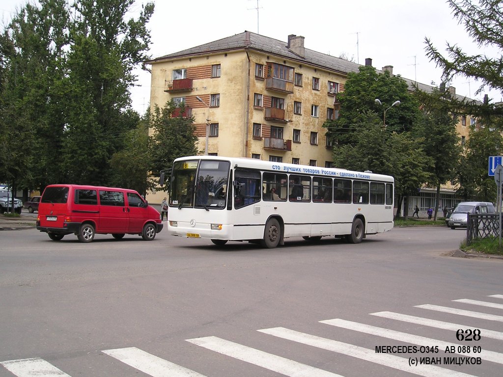 Псковская область, Mercedes-Benz O345 № 628