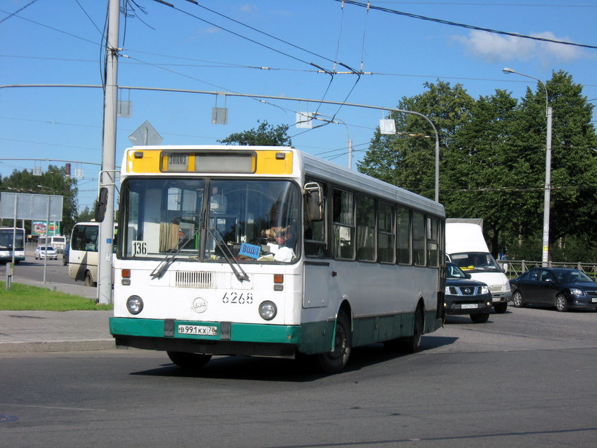 Санкт-Петербург, ЛиАЗ-5256.25 № 6268