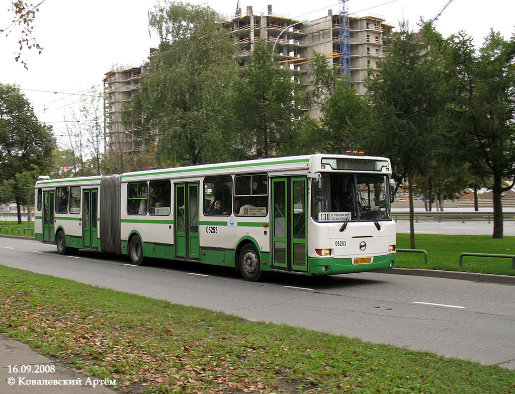 Москва, ЛиАЗ-6212.01 № 05253