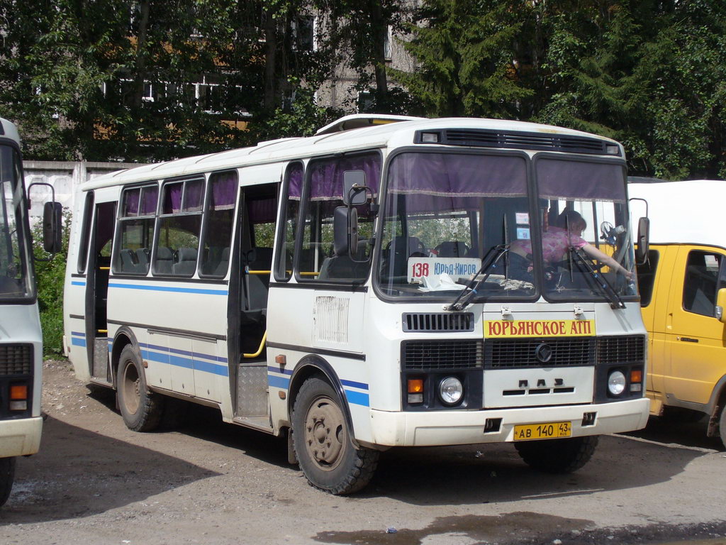 Кировская область, ПАЗ-4234 № АВ 140 43