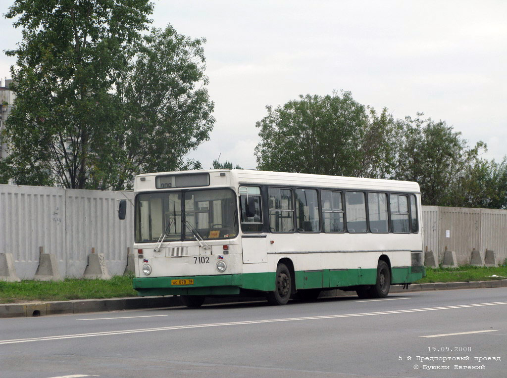 Санкт-Петербург, ЛиАЗ-5256.00 № 7102