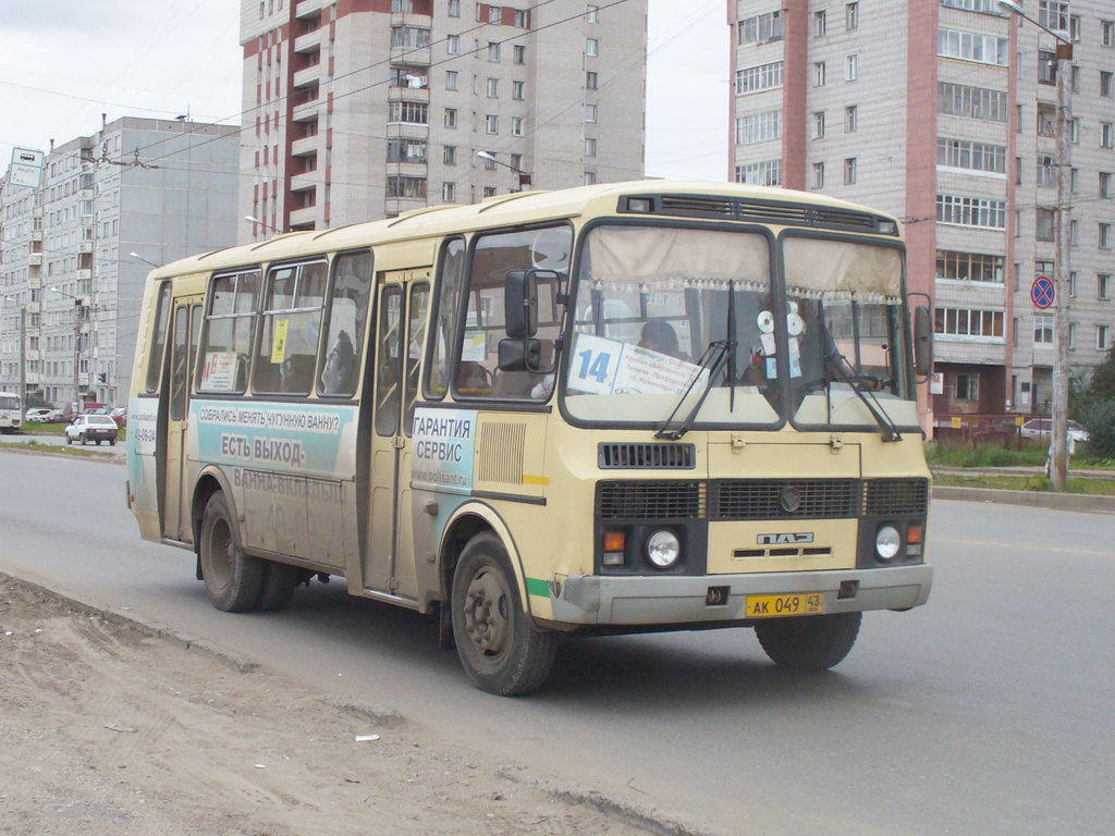 Кировская область, ПАЗ-4234 № АК 049 43