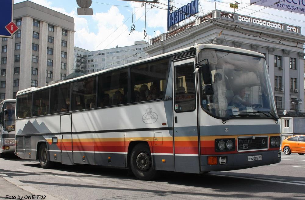 Москва, MAN 882 292FRH № В 420 МВ 97