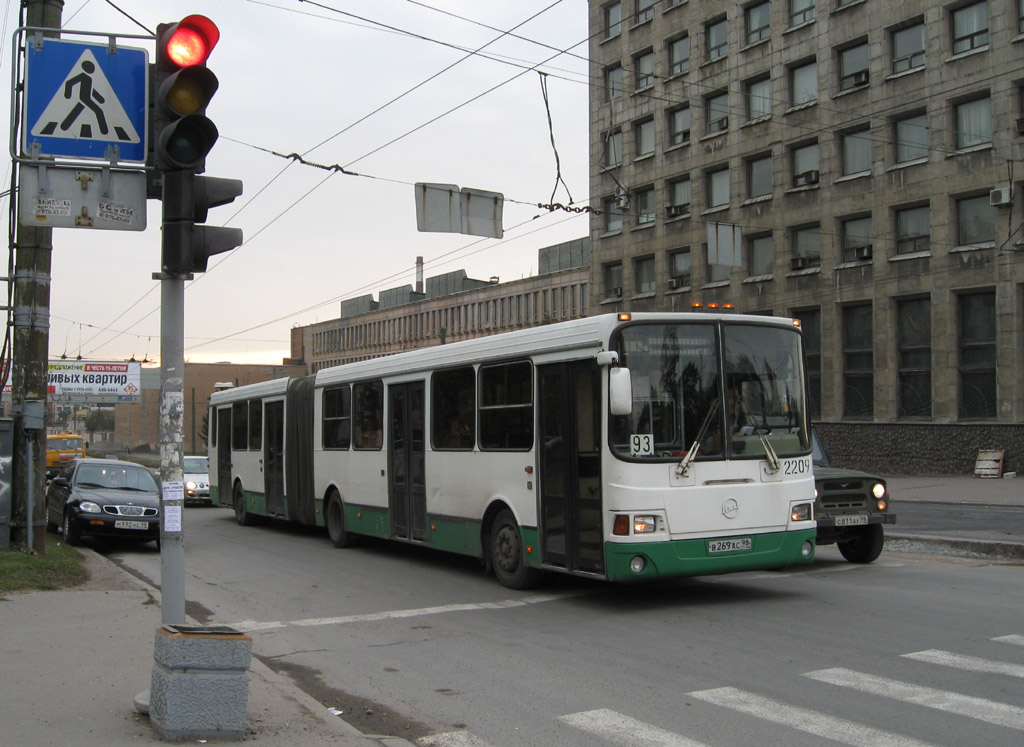 Санкт-Петербург, ЛиАЗ-6212.00 № 2209