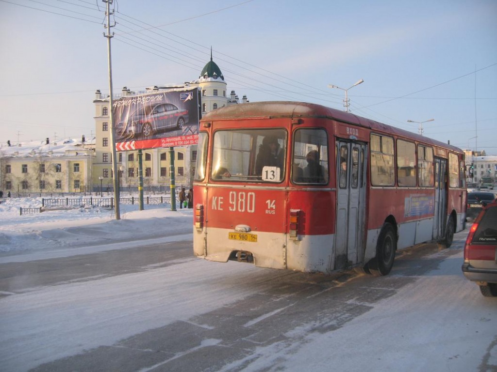 Саха (Якутия), ЛиАЗ-677М (ТоАЗ) № КЕ 980 14