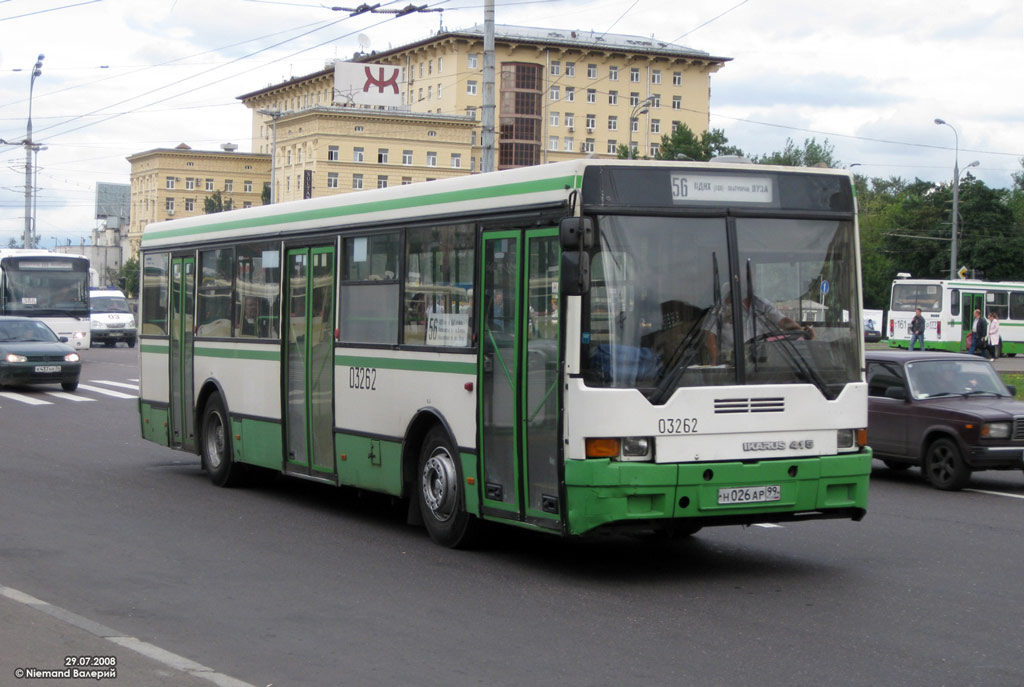 Москва, Ikarus 415.33 № 03262