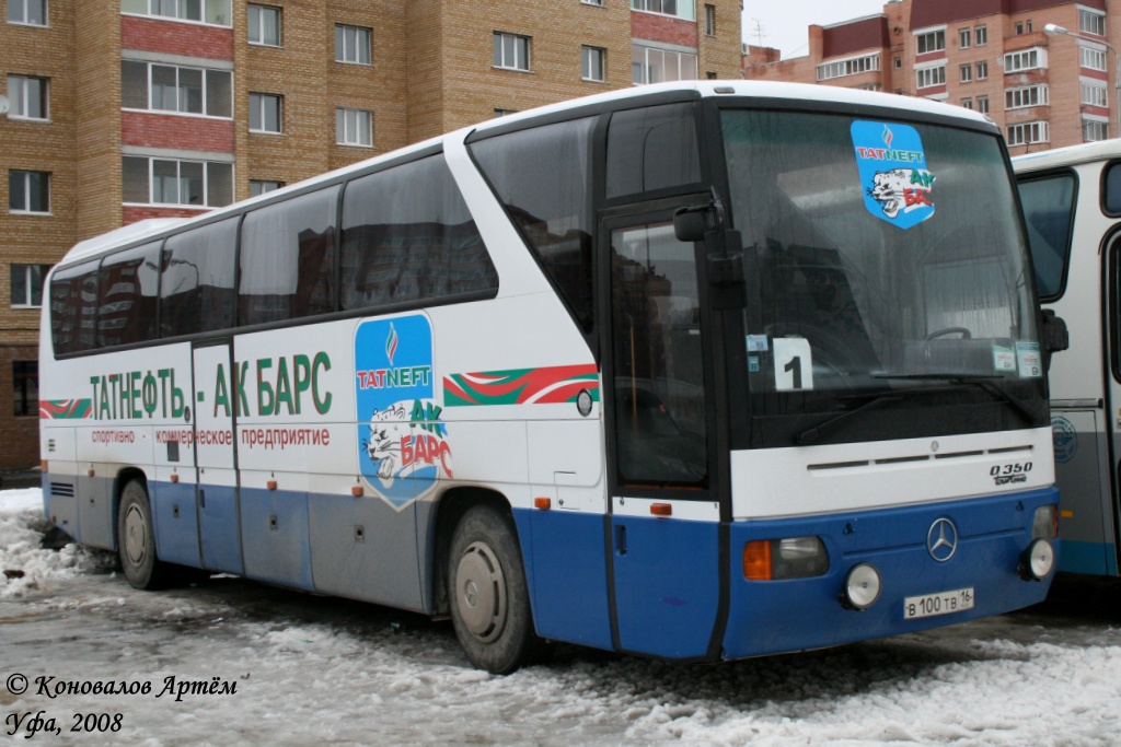 Татарстан, Mercedes-Benz O350-15RHD Tourismo № В 100 ТВ 16