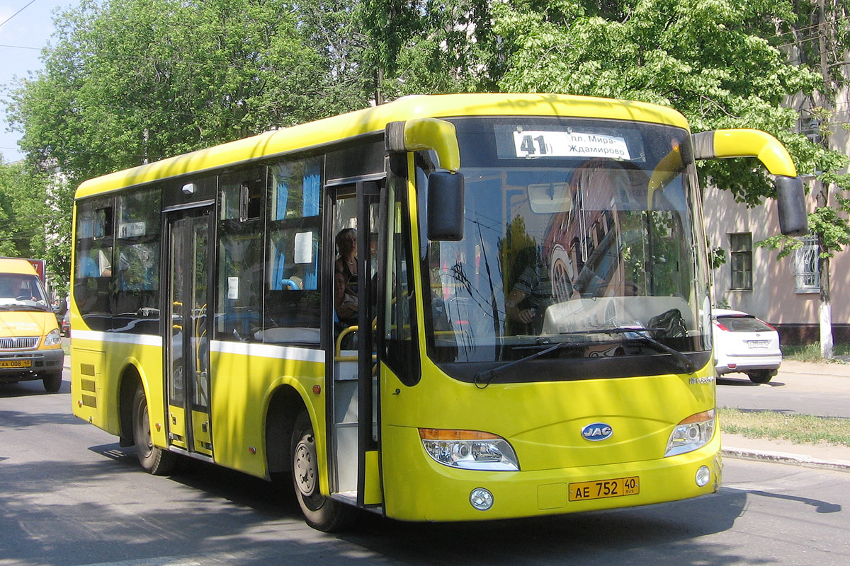 Калужская область, JAC HFC6830G № АЕ 752 40