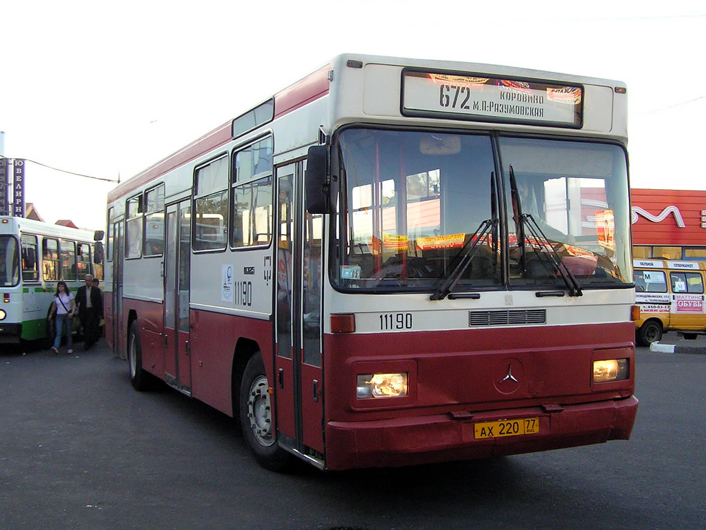 Москва, Mercedes-Benz O325 № 11190