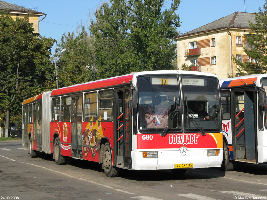 Псковская область, Mercedes-Benz O345G № 680