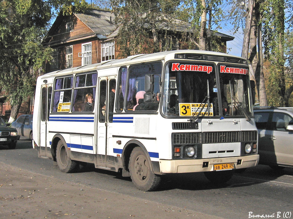 Архангельская область, ПАЗ-32054 № АВ 249 29