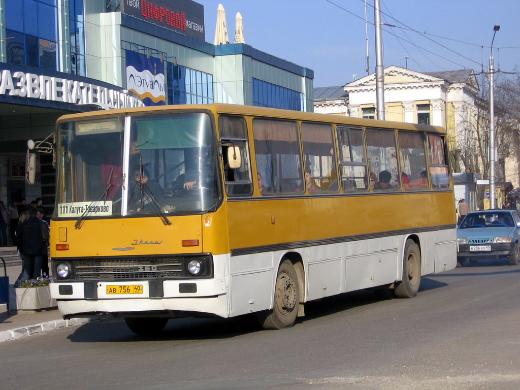 Калужская область, Ikarus 260.43 № АВ 756 40