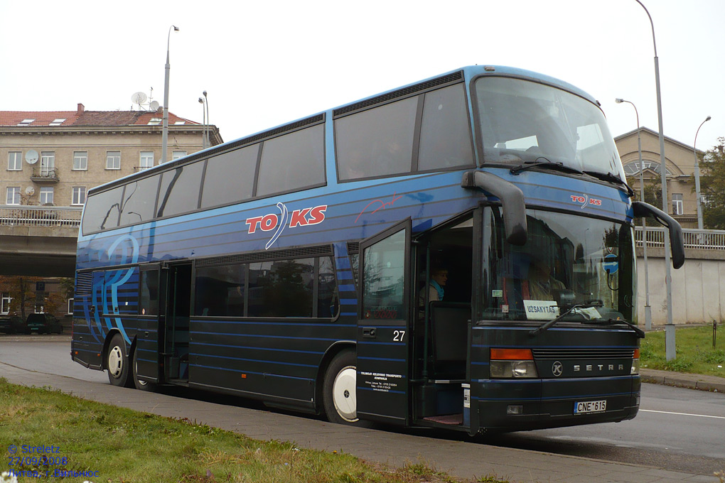 Литва, Setra S328DT № 27