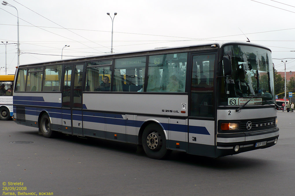 Литва, Setra S215UL № 52