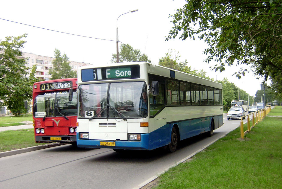 Вологодская область, Mercedes-Benz O405 № АЕ 233 35