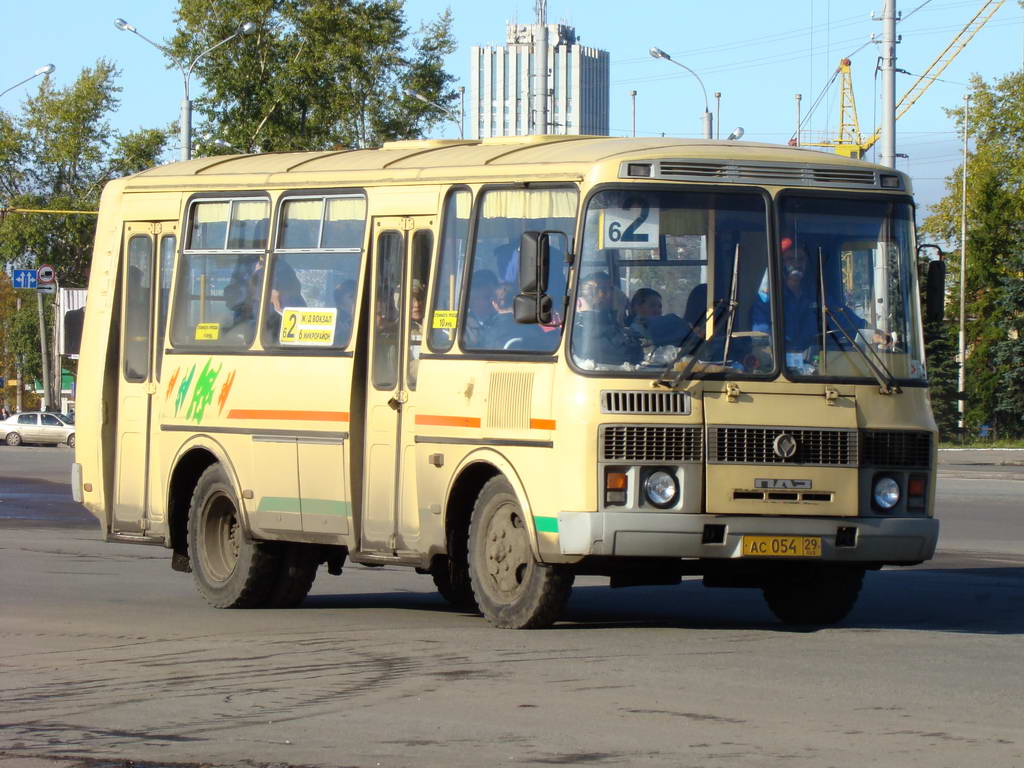 Архангельская область, ПАЗ-32054 № АС 054 29