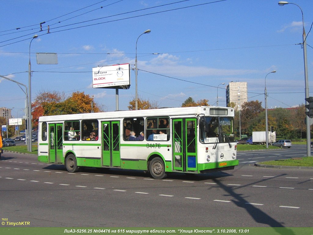 Москва, ЛиАЗ-5256.25 № 04476