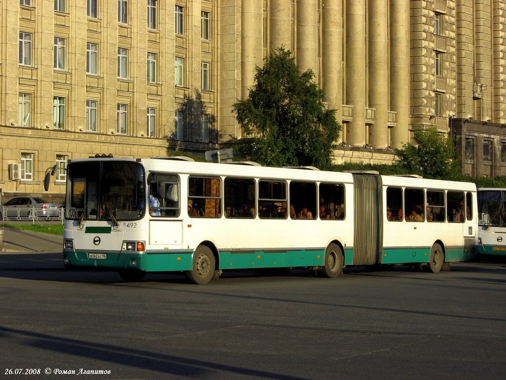 Санкт-Петербург, ЛиАЗ-6212.00 № 5492