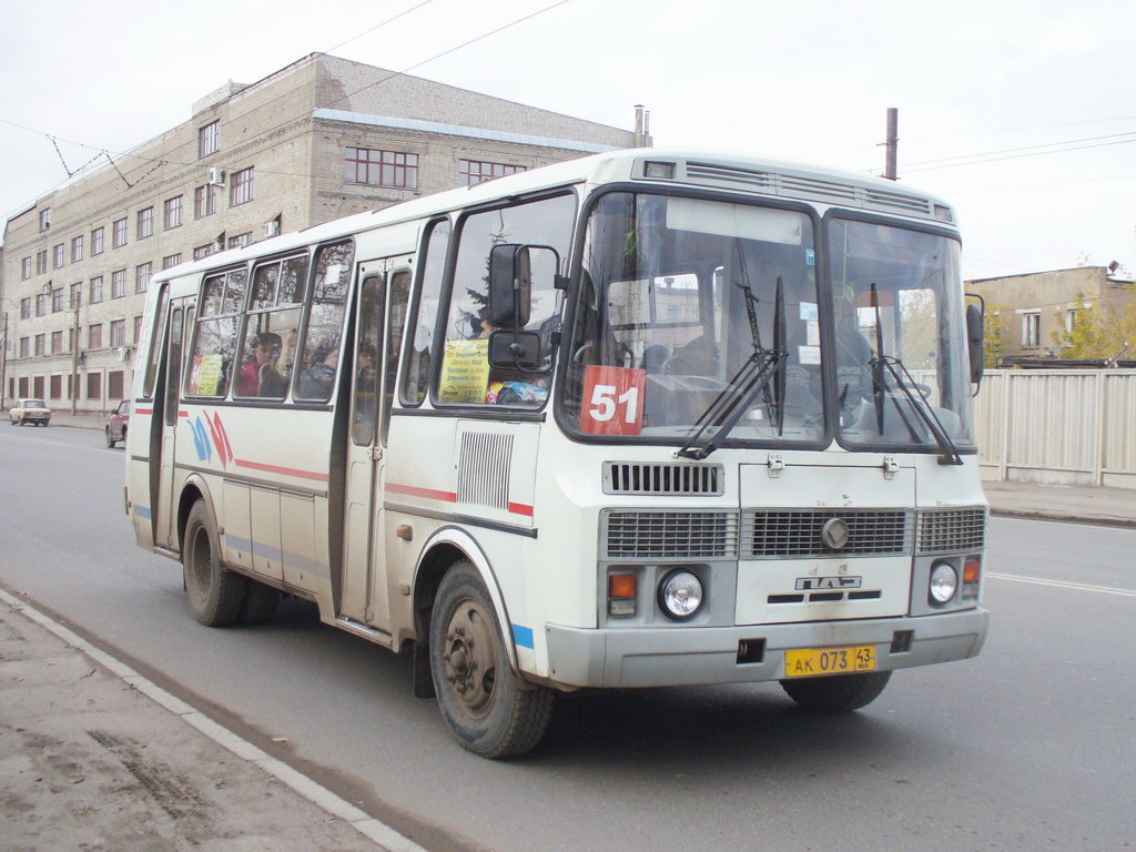 Кировская область, ПАЗ-4234 № АК 073 43