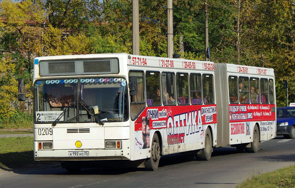 Вологодская область, ГолАЗ-АКА-6226 № 0209