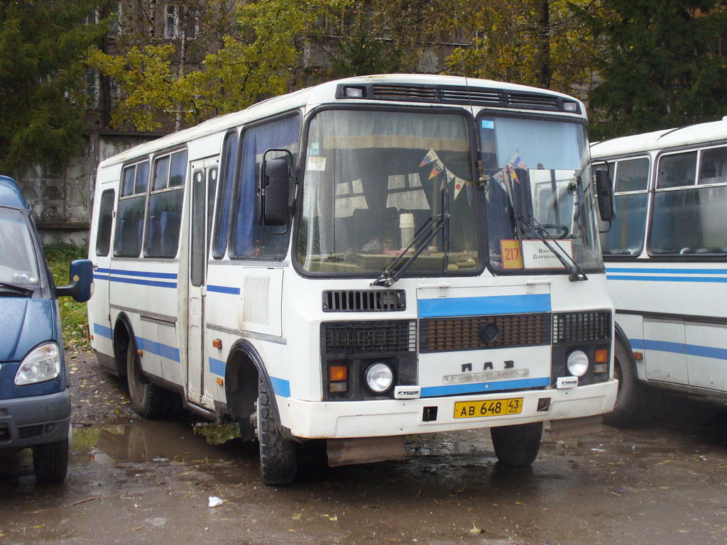 Кировская область, ПАЗ-3205-07 № АВ 648 43