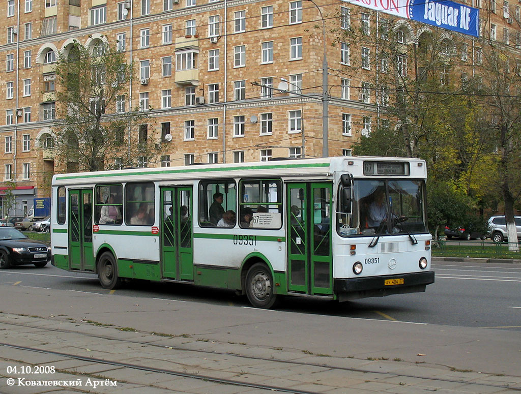 Москва, ЛиАЗ-5256.25 № 09351