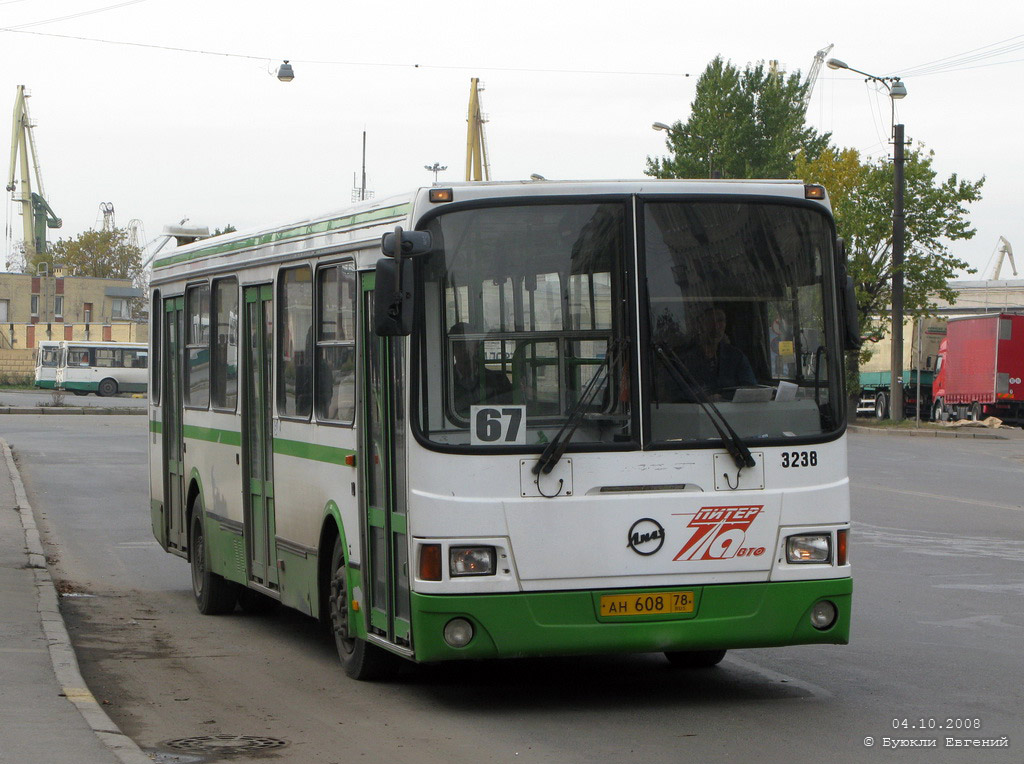 Санкт-Петербург, ЛиАЗ-5256.25 № 3238