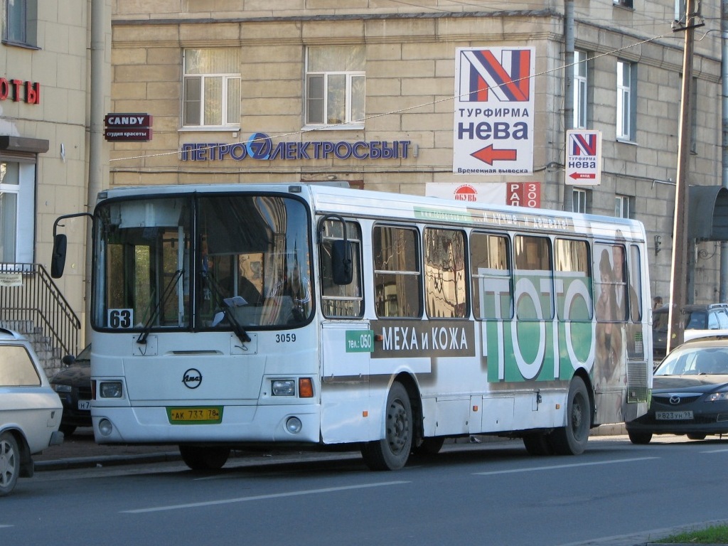 Санкт-Петербург, ЛиАЗ-5256.25 № 3059