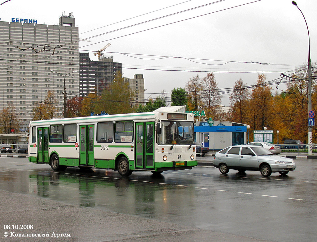 Москва, ЛиАЗ-5256.25 № 01219