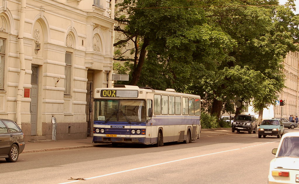 Ленинградская область, Scania CN113CLB № АВ 716 47