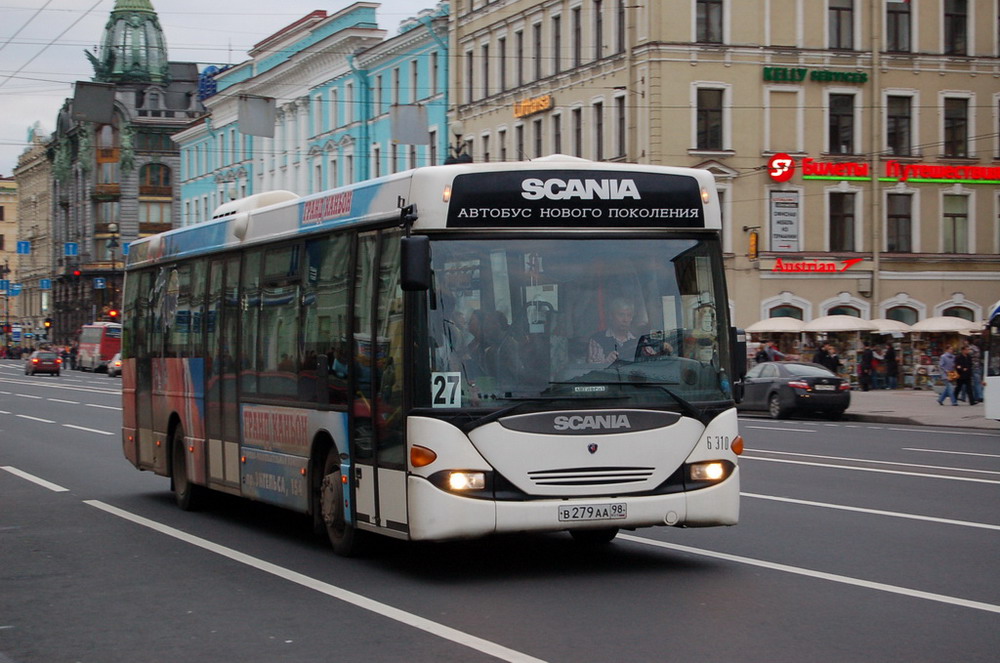 Санкт-Пецярбург, Scania OmniLink I (Скания-Питер) № 6310