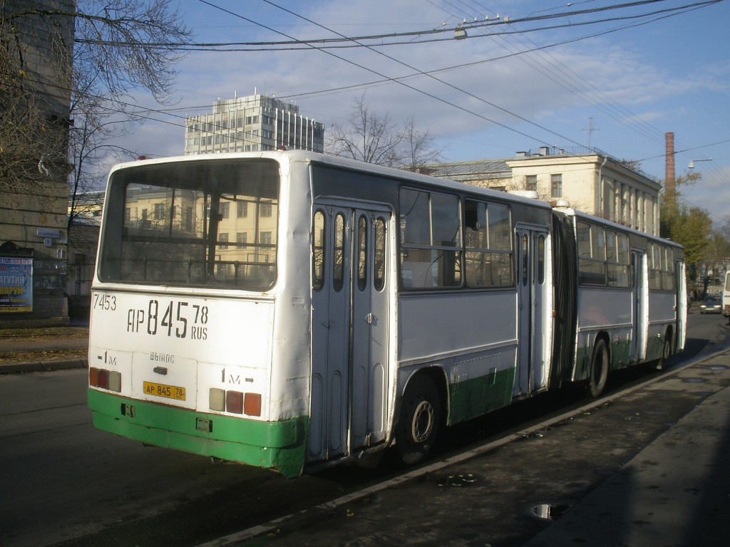 Санкт-Петербург, Ikarus 280.33O № 7453